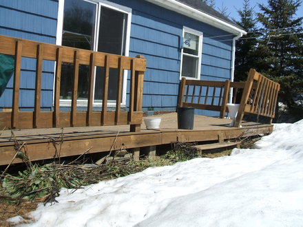 Fallen deck