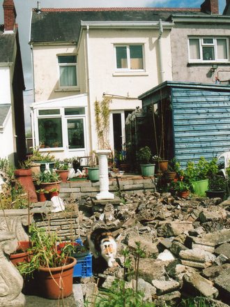 Garden awaiting topsoil