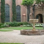 The garden at Christ Church Cathedral (Episcopal).