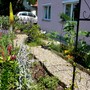 View of front garden from main path.