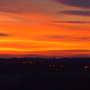 the sky at night 