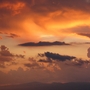 photos of sunset barely within minutes of each other