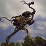 made from bike parts. stood at least 20 foot talll