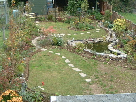 finished garden