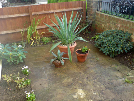 front garden revamp autumn 07