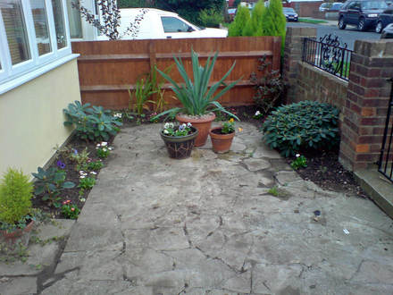 front garden 2007 autumn