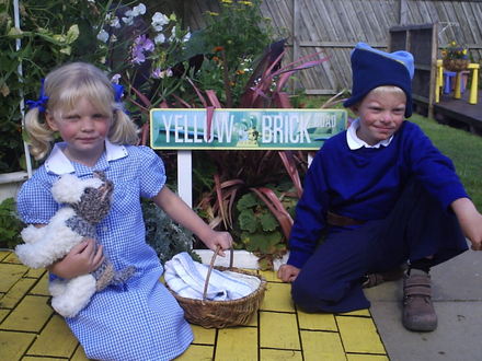 Setting off down the Yellow Brick Road