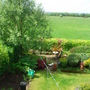 Left side of the rear garden - May 2007