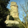 Warwick castle from the Mill Garden