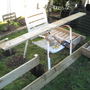 Vegetable plot in progress 2