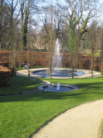 Alnwick Garden water feature