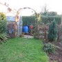 Greenhouse and pots
