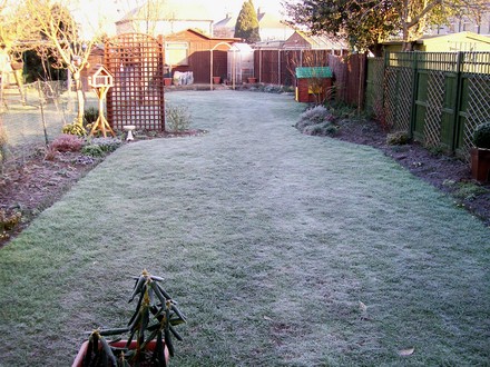 frosty mid feb morning