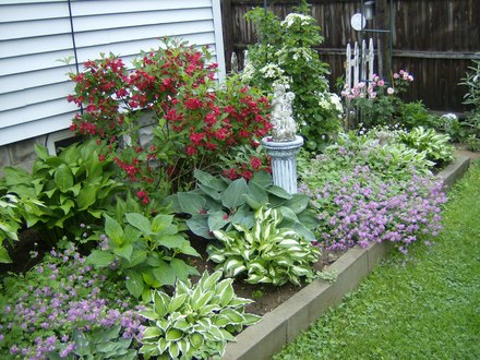Raised Flower Bed