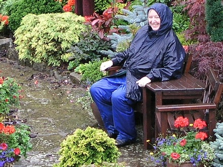 Rain doesn't stop play!
