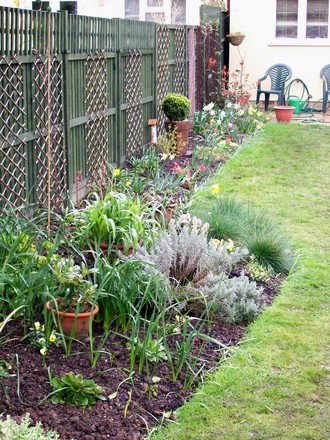 woodland and right hand beds