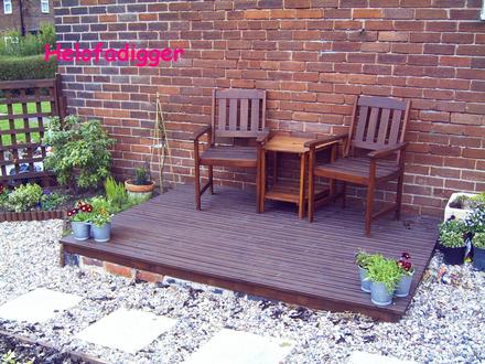 First time deck project